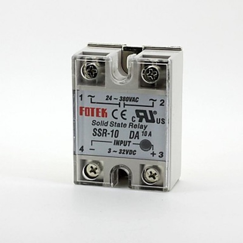 FOTEK Solid State Relay Single-phase SSR-10DA DC-A...